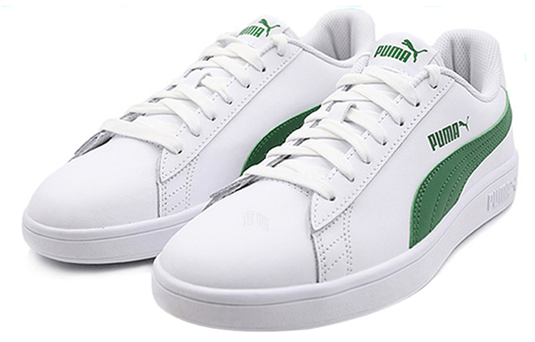 Puma Smash V2 L White Green — фото 7