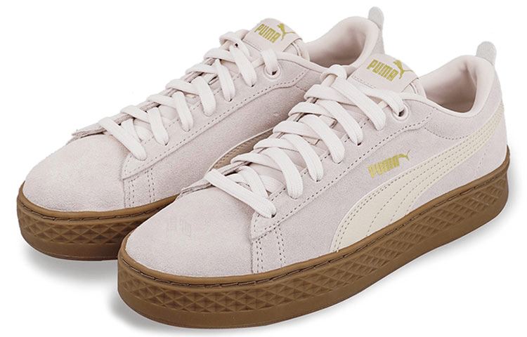 Puma Smash Platform Off White Pink — фото 8