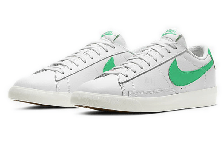 Nike Blazer Low White Green — фото 2
