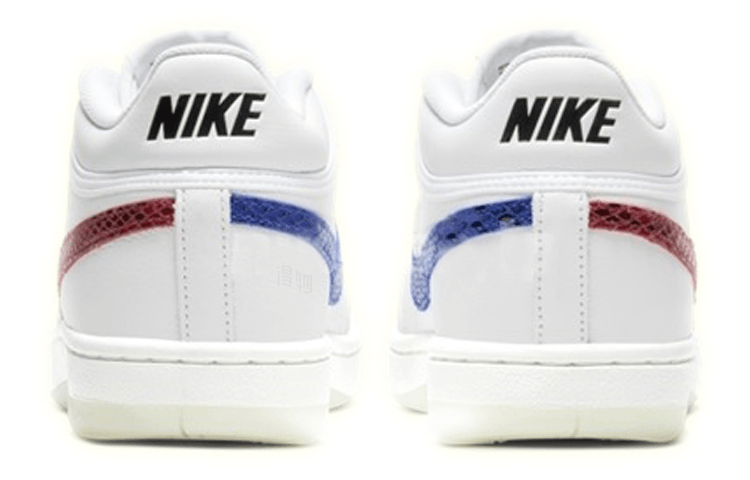 Nike Sky Force Low White Red Blue Snakeskin — фото 5