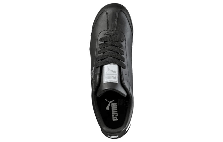Puma Roma Basic Black White — фото 7