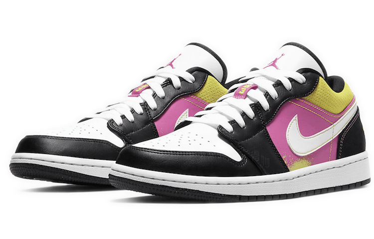 Jordan Air Jordan 1 Low Black Pink — фото 8