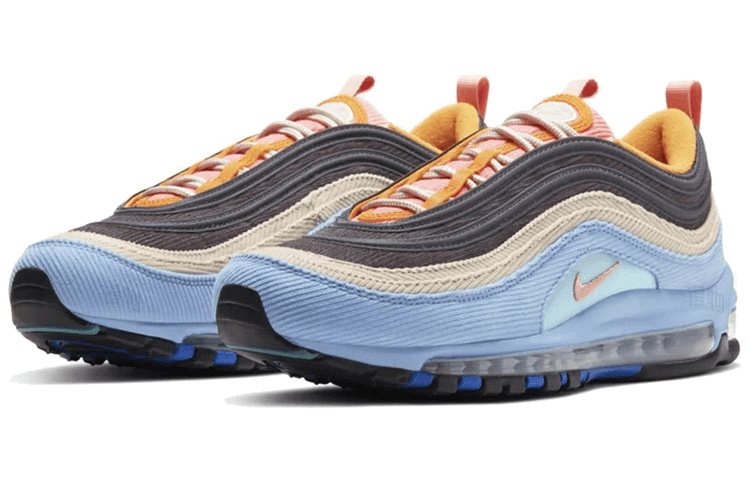 Nike Air Max 97 Black Blue — фото 7