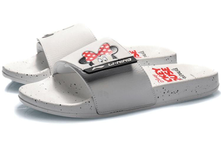 Li-Ning Disney x Li-Ning Mickey Slides White — фото 7
