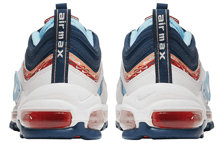 Nike Air Max 97 GS Blue Red — фото 8