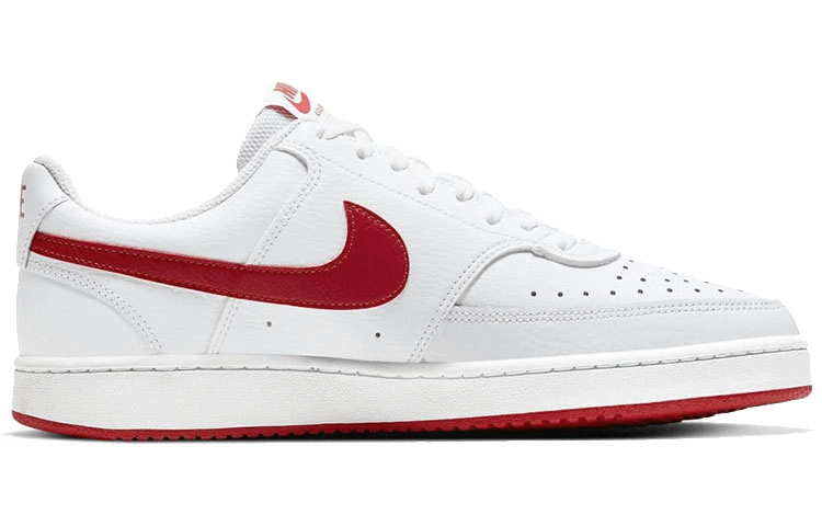 Nike Court Vision Low White Red — фото 6