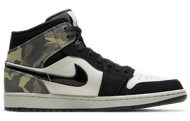 Jordan Air Jordan 1 Mid "Camo Panda" — фото 6