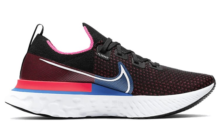 Nike React Infinity Run Flyknit 1 Black Red — фото 7