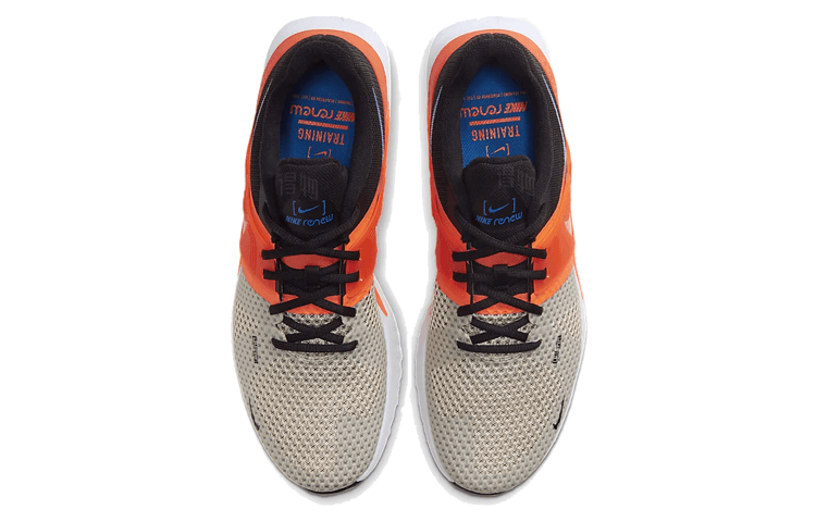 Nike Renew Fusion White Orange — фото 9