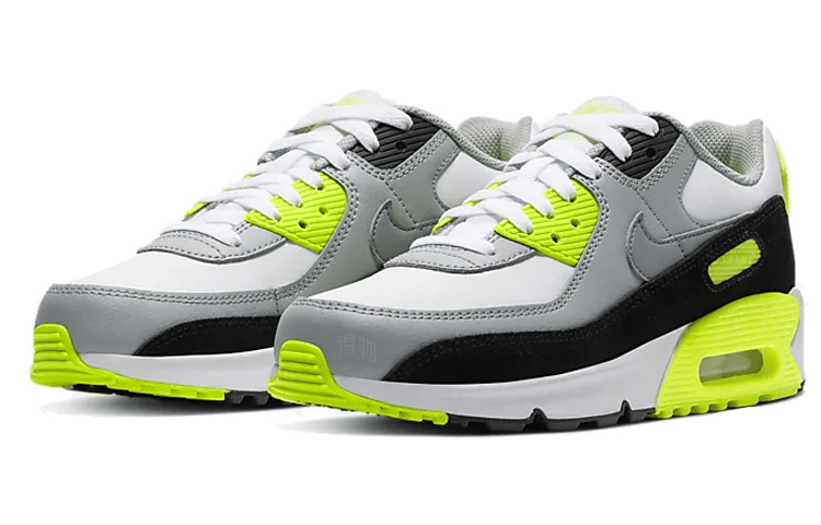 Nike Air Max 90 LTR GS Grey Green — фото 7
