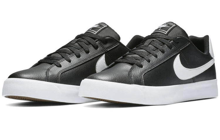 Nike Court Royale Ac Black White — фото 7
