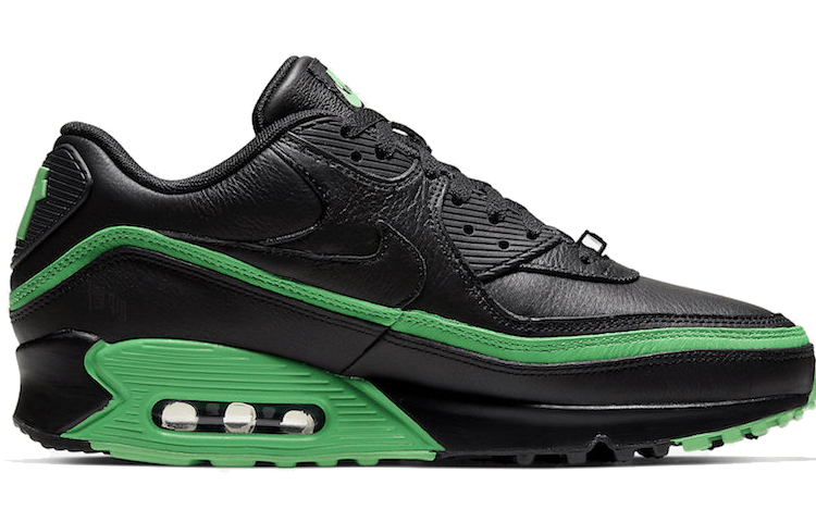 Nike UNDEFEATED x Nike Air Max 90 Black Green — фото 6