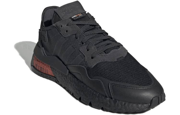 adidas originals adidas Nite Jogger Black Orange — фото 6
