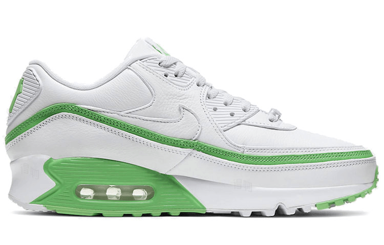 Nike UNDEFEATED x Nike Air Max 90 White Green — фото 6