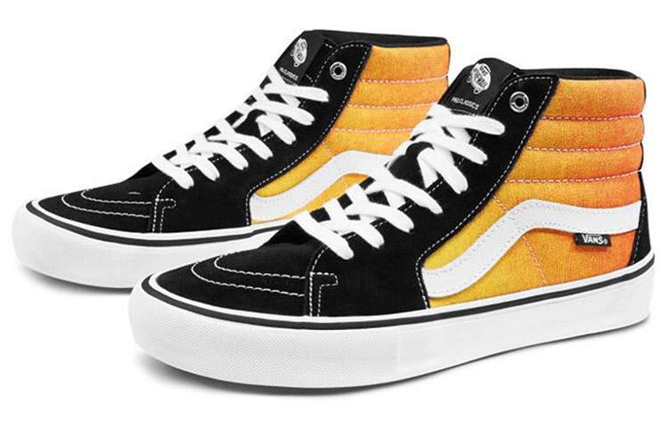 Vans SK8 Pro Black Orange — фото 6