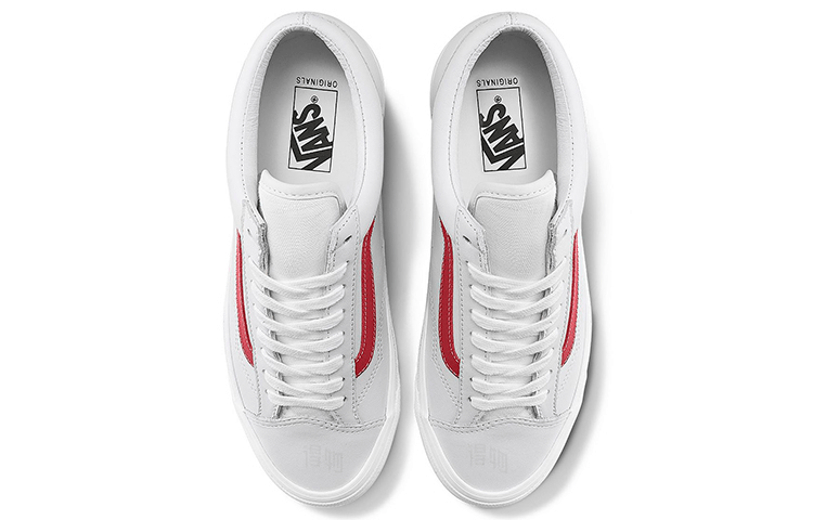 Vans Style 36 LX White Red — фото 7