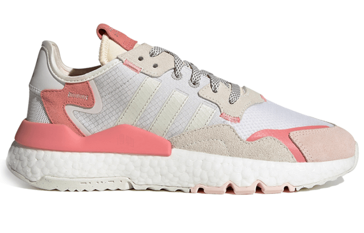 adidas originals adidas Nite Jogger Pink White — фото 8
