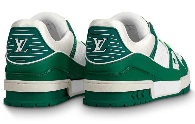 Louis Vuitton Trainer Green — фото 7