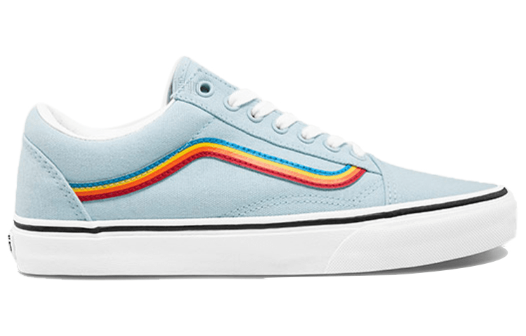 Vans Old Skool Blue Rainbow — фото 7