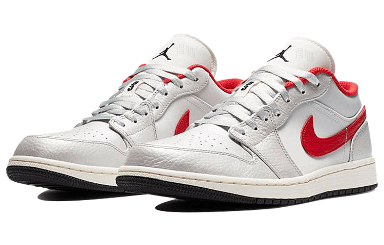 Jordan Air Jordan 1 Low Silver Red — фото 8