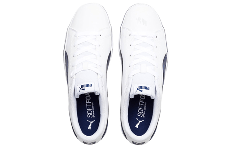 Puma Court Point Vulc V2 White Blue — фото 7