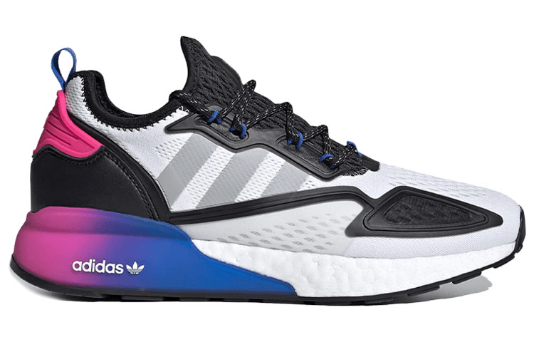 adidas originals adidas ZX 2K Boost White Purple Blue — фото 8