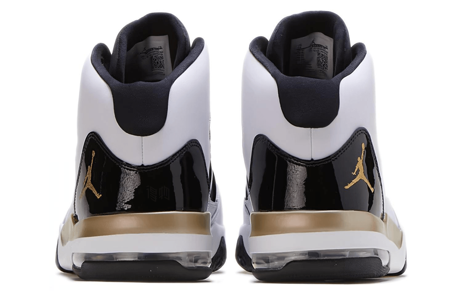 Jordan Max Aura White Black Gold — фото 3