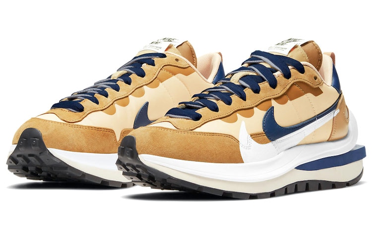 Nike Sacai x Nike VaporWaffle Sesame Blue Void — фото 8