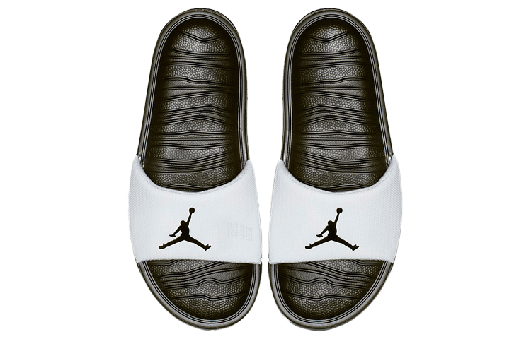 Jordan Air Jordan Break Black White Slides — фото 6