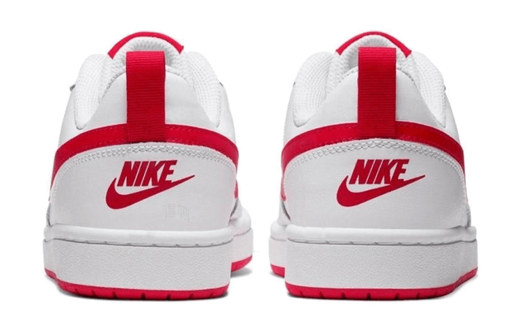 Nike Court Borough Low 2 White Red — фото 8