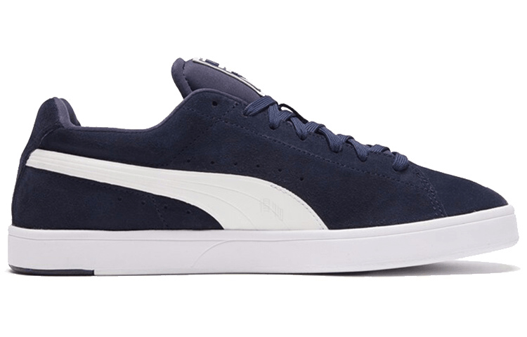 Puma Suede Blue White — фото 6