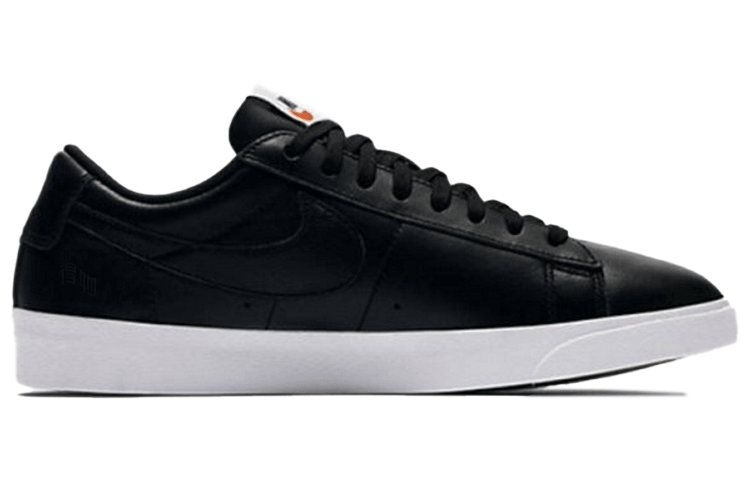 Nike Blazer Low LE Black White — фото 7