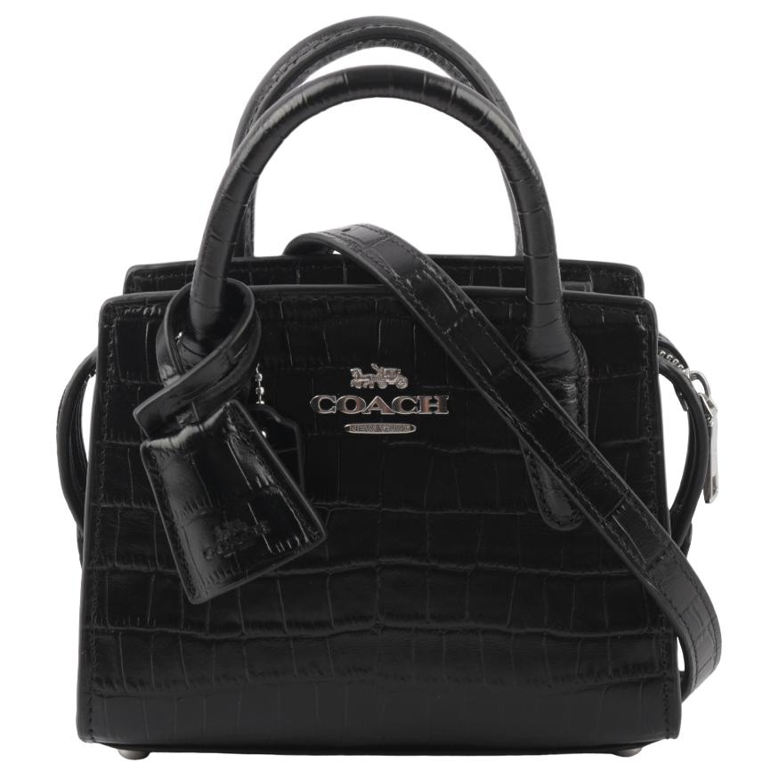 COACH/蔻驰 COACH Andrea 15 Silver Black