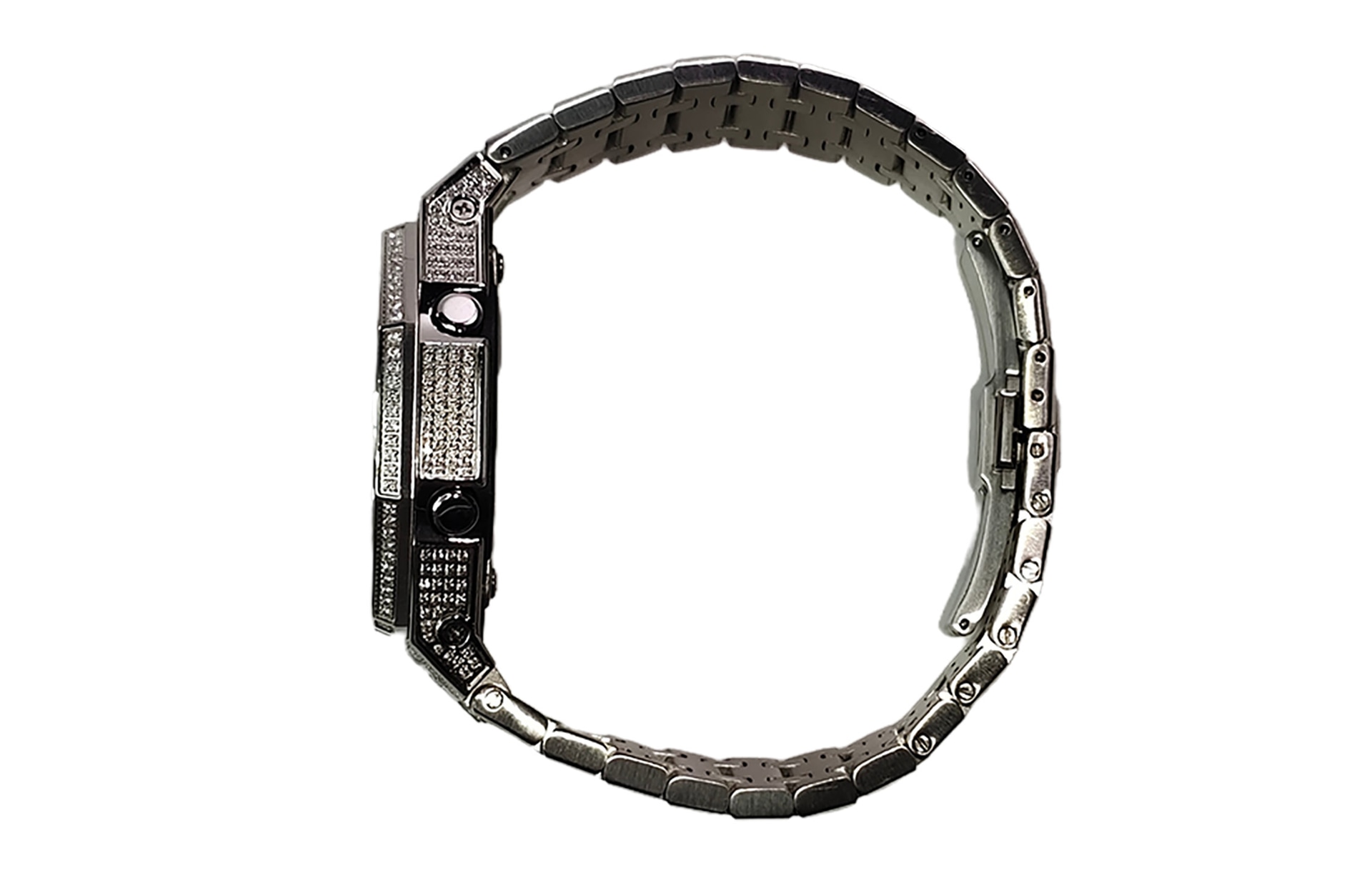 Casio GA2100 Diamond Silver Stainless Steel — фото 2