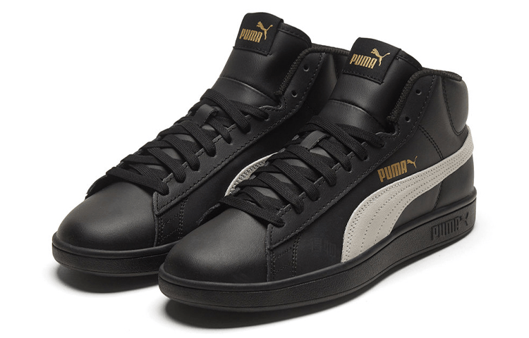 Puma Smash Mid Black — фото 8
