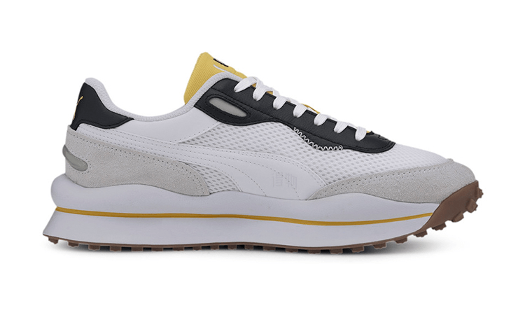 Puma Style Rider Warm Texture White Grey Black — фото 7