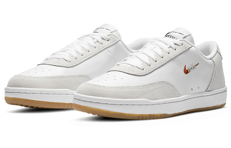Nike Court Vintage PRM White Light Brown — фото 8