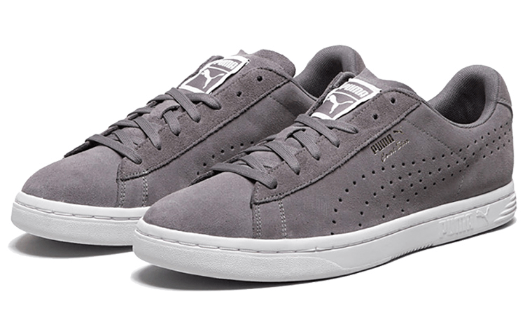 Puma Court Star Suede Grey White — фото 7