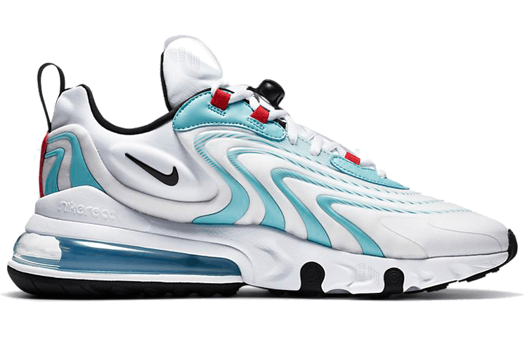 Nike Air Max 270 React ENG White Blue — фото 5