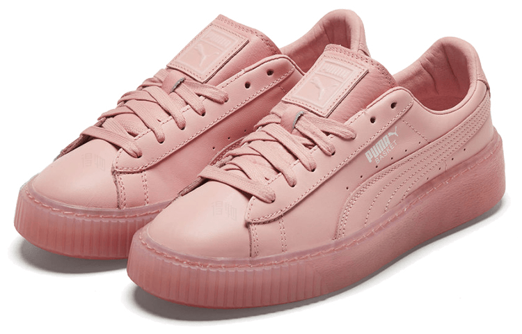 Puma Basket Platform Core Crystal Pink — фото 8