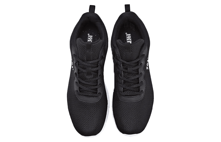 361° Lightweight Low-Top Running Shoes Black White — фото 4