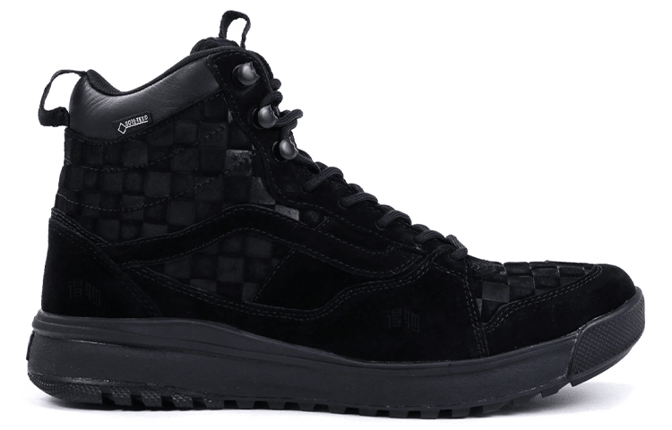 Vans Gore-Tex x Vans Vault Ultrarange Hi MTE LX Black Checkerboard — фото 6