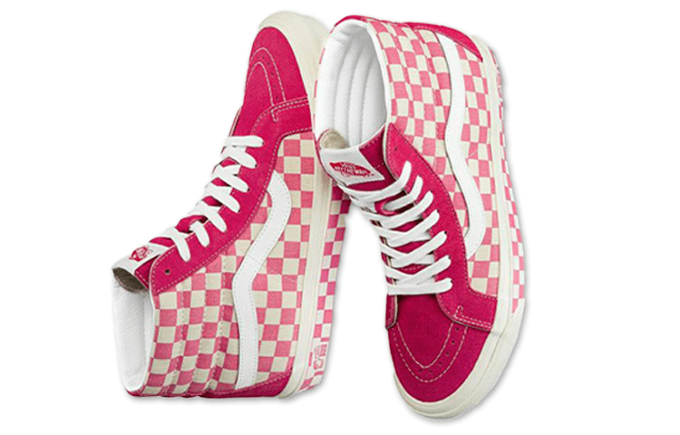 Vans Style 38 Pink White — фото 7