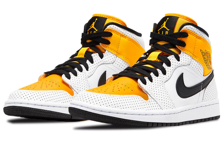 Jordan Air Jordan 1 Mid "Laser Orange" — фото 8