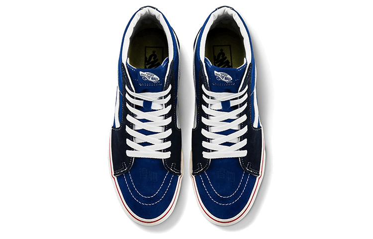 Vans SK8-Hi Blue Black — фото 7