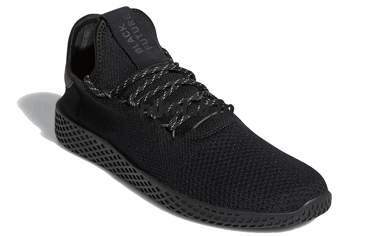 adidas originals Pharrell Williams x adidas Tennis Hu Black — фото 8