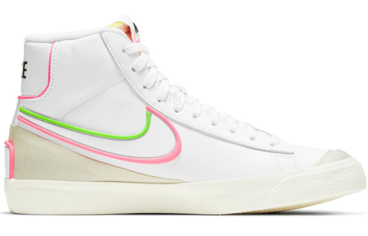 Nike Blazer 77 Infinite White Red Green — фото 7