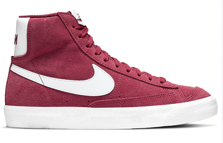 Nike Blazer "Magenta Suede" — фото 7