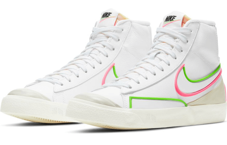 Nike Blazer 77 Infinite White Red Green — фото 8