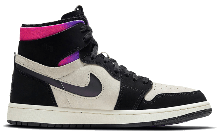 Jordan Retro High White Black Purple — фото 10